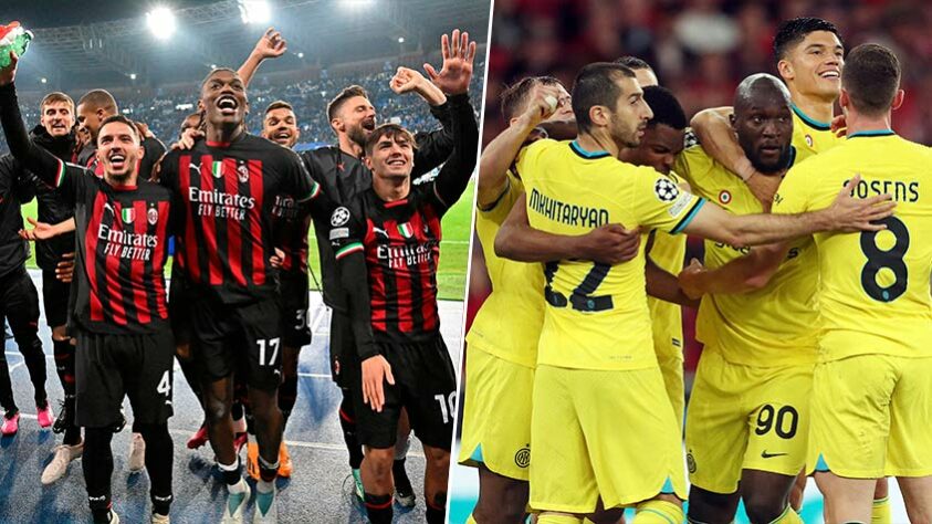 Temporada 2022-23: Milan e Inter de Milão - Fase: semifinal 