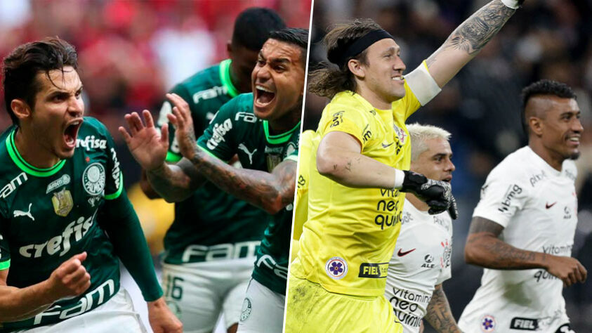 Palmeiras e Corinthians se enfrentam no próximo sábado (29), às 18h30, no Allianz Parque pela terceira rodada do Brasileirão. Se de um lado, o Verdão aproveita toda a sua estabilidade para conquistar o máximo possível de pontos nesse início de competição, o Timão vai para o jogo com uma profunda crise e sem treinador. Mas afinal, quem é melhor entre Palmeiras e Corinthians? Fizemos essa pergunta para a redação do LANCE!, que elegeu os melhores jogadores desse clássico, posição por posição. Veja o resultado a seguir!