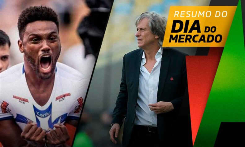 Santos anuncia pacote de reforços, Nenê acerta com o Juventude, Jorge Jesus na mira do Flameng... tudo isso e muito mais a seguir no resumo do Dia do Mercado desta quarta-feira (12):