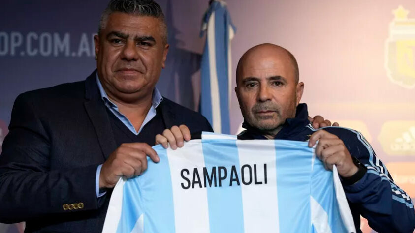 Em junho de 2017, Jorge Sampaoli foi apresentado como técnico da Argentina e assinou contrato até 2022.
