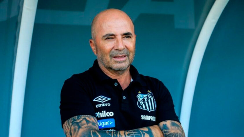 Mesmo sem grandes peças no elenco, Sampaoli conseguiu formar um time ofensivo e ganhou o carinho dos torcedores do Peixe. 