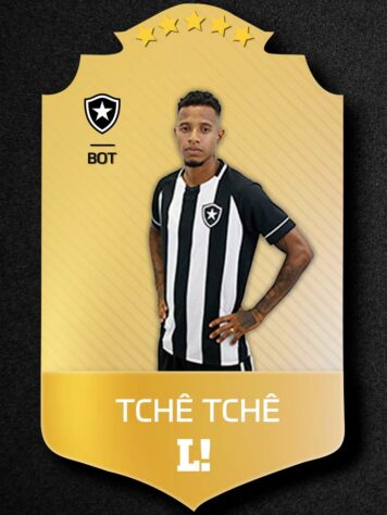 TCHÊ TCHÊ - 4,5 - Não conseguiu deslanchar como surpresa ofensiva do Botafogo no decorrer da partida e criou menos jogadas contundentes que o esperado. Cobrou mal seu pênalti na decisão.  