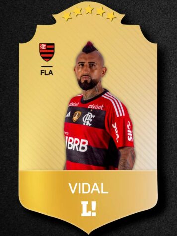 VIDAL - 4,5 - Teve início promissor, no qual mandou finalização na trave e apresentou-se com perigo. Porém, aos poucos foi caindo de produção e foi envolvido pelo meio botafoguense. 