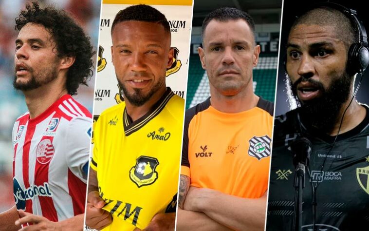 Nesta terça-feira, 2 de maio, começa a Série C do Campeonato Brasileiro 2023. A competição conta com 20 equipes, que jogam entre si por 19 rodadas na primeira fase do torneio (apenas turno). Os oito melhores clubes classificados avançam para a segunda fase, onde são divididos em dois grupos de quatro, de acordo com suas posições na tabela. Nesta fase, os times jogam entre si turno e returno, contabilizando seis partidas. Ao final da segunda fase, os dois primeiros de cada chave avançam para à Série B 2024, enquanto os líderes disputam a final, ida e volta. Ao todo, a CBF reservou 27 datas para realização da competição. Nesta galeria o LANCE! separou alguns nomes famosos que disputarão o campeonato em 2023. Confira.