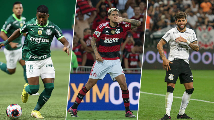 O Campeonato Brasileiro 2023 começa no próximo sábado (15), e as equipes estão recheadas de atletas valiosos. Confira, nesta galeria, uma lista com os 30 nomes mais caros da competição nacional, de acordo com o site Transfermarkt, especialista em cifras do mercado da bola.