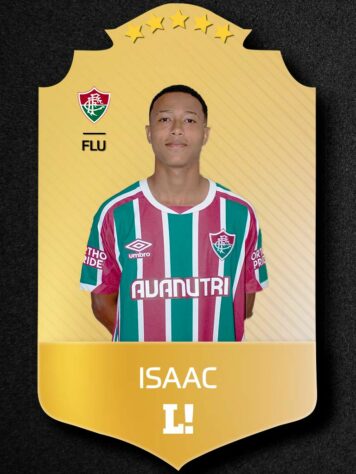 Isaac - Sem nota - Pouco tempo em campo