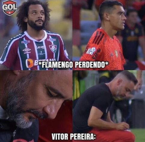 Após título do Campeonato Carioca do Fluminense, rivais zoaram Flamengo e o técnico Vítor Pereira nas redes sociais.