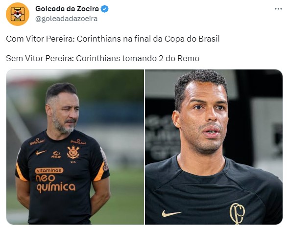 Os melhores memes da derrota do Corinthians por 2 a 0 para o Remo na Copa do Brasil