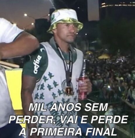 Palmeiras vira alvo de memes após derrota para o Água Santa na final do Paulistão