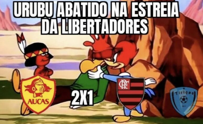 Flamengo e Vítor Pereira sofrem com os memes após derrota para o Aucas na estreia da Libertadores