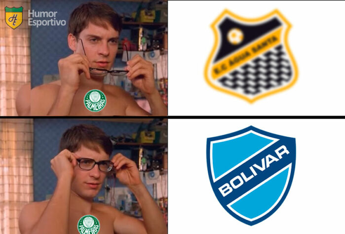 Equipe paulista saiu na frente do placar, mas acabou levando a virada na estreia das equipes na fase de grupos da Libertadores. Após o jogo, brincadeiras com o Água Santa, adversário do Verdão na final do Paulistão, fizeram sucesso nas redes sociais. Confira! (Por Humor Esportivo)