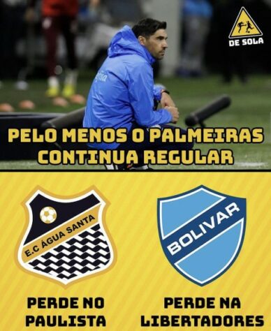 Os melhores memes de Bolívar 3 x 1 Palmeiras pela Libertadores da América