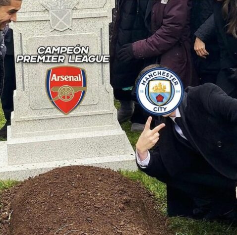 Premier League: os melhores memes de Manchester City 4 x 1 Arsenal