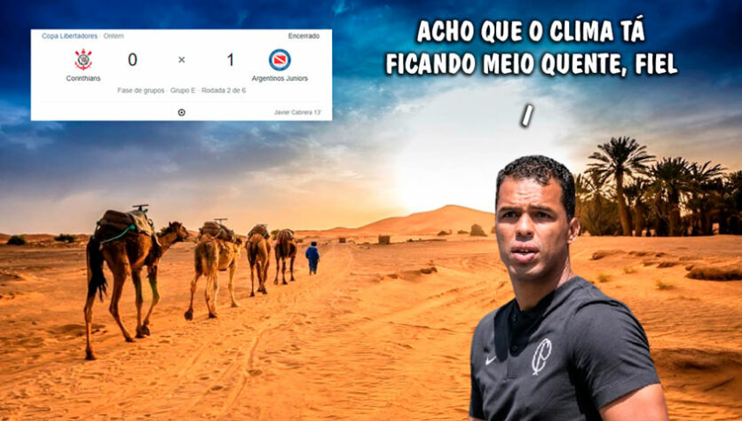 Fernando Lázaro foi o principal alvo das zoeiras após a derrota do Timão por 1 a 0 na Neo Química Arena. Confira a seguir! (Por Humor Esportivo)