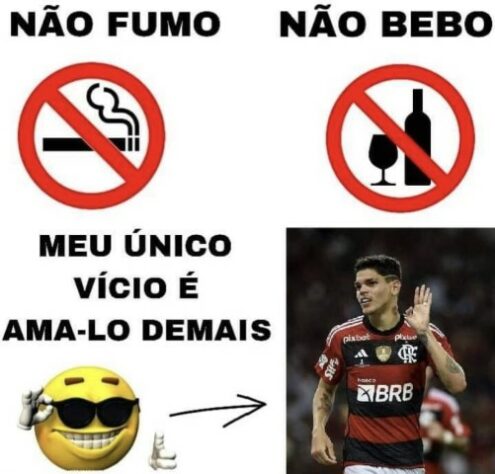 Torcedores fazem memes após vitória do Flamengo por 2 a 0 sobre o Fluminense na primeira partida da final do Campeonato Carioca.