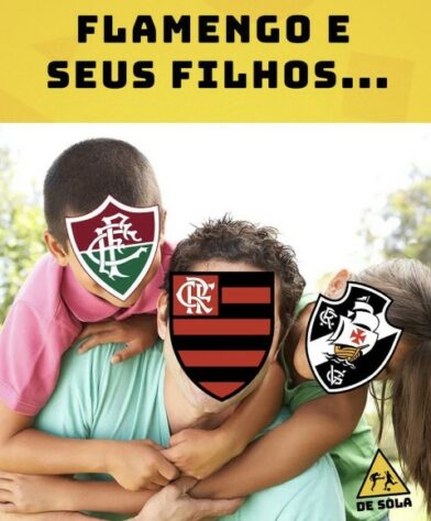 Torcedores fazem memes após vitória do Flamengo por 2 a 0 sobre o Fluminense na primeira partida da final do Campeonato Carioca.