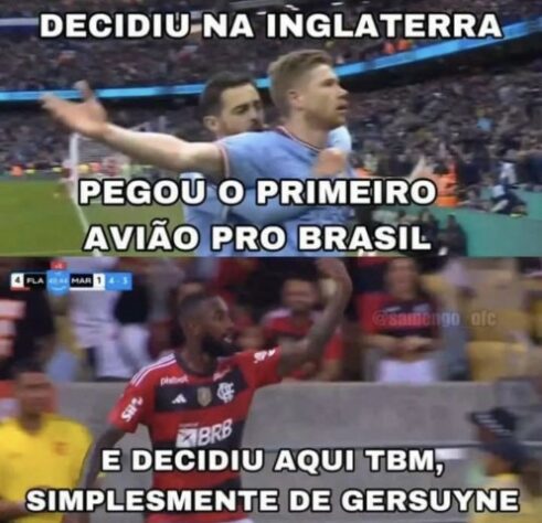 Os melhores memes da goleada do Flamengo por 8 a 2 sobre o Maringá pela Copa do Brasil