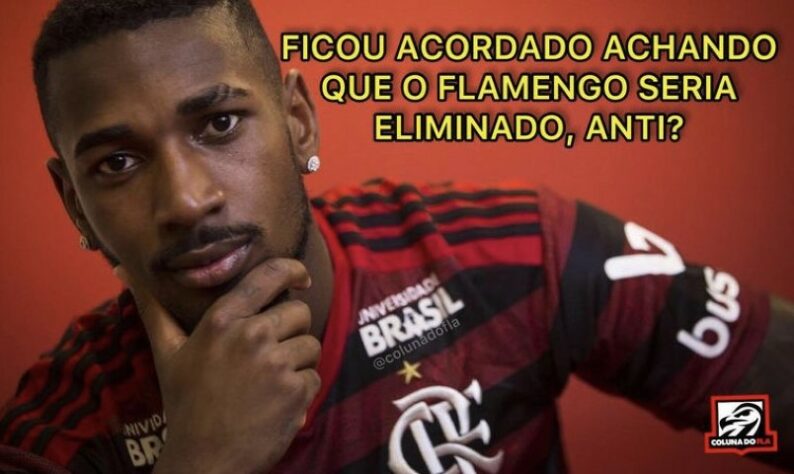 Os melhores memes da goleada do Flamengo por 8 a 2 sobre o Maringá pela Copa do Brasil