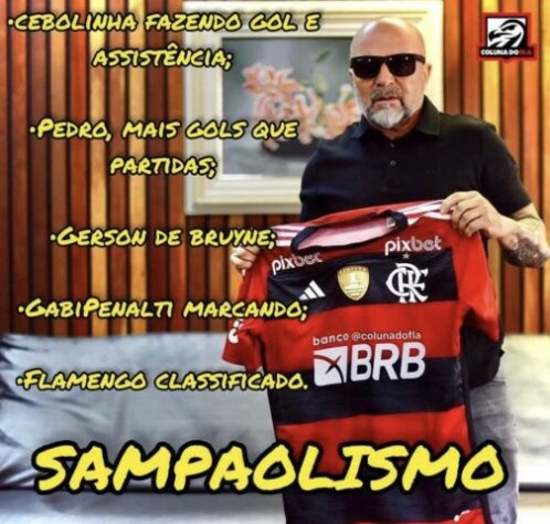 Os melhores memes da goleada do Flamengo por 8 a 2 sobre o Maringá pela Copa do Brasil