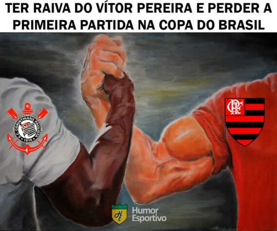 Volta, Vítor Pereira? Flamengo é derrotado pelo Maringá e sofre com os memes nas redes sociais.