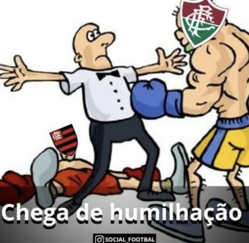 Após título do Campeonato Carioca do Fluminense, rivais zoaram Flamengo e o técnico Vítor Pereira nas redes sociais.