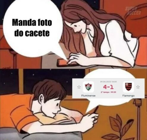 Após título do Campeonato Carioca do Fluminense, rivais zoaram Flamengo e o técnico Vítor Pereira nas redes sociais.