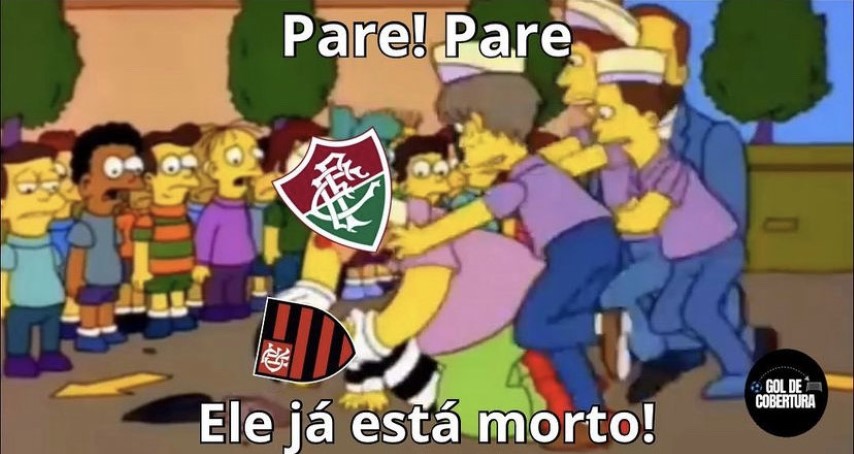 Após título do Campeonato Carioca do Fluminense, rivais zoaram Flamengo e o técnico Vítor Pereira nas redes sociais.