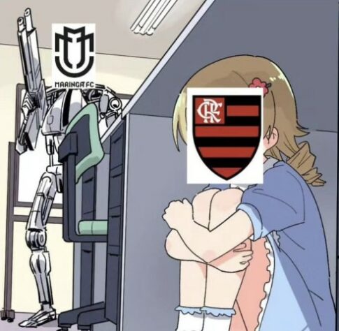 Volta, Vítor Pereira? Flamengo é derrotado pelo Maringá e sofre com os memes nas redes sociais.