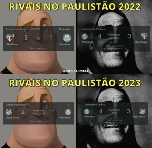 Paulistão 2023: os melhores memes do título do Palmeiras sobre o Água Santa