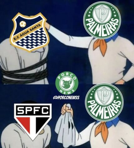 Título do Palmeiras sobre o Água Santa rende memes: “Parecia o São Paulo” –  LANCE!