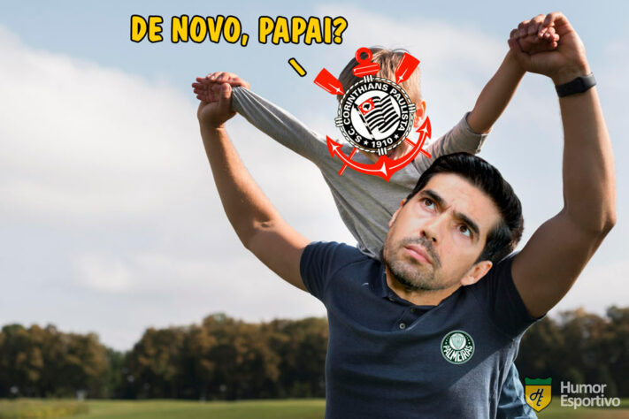 Após o triunfo por 2 a 1 no Allianz Parque, palmeirenses usaram as redes sociais para tirar sarro do rival, brincaram com uma suposta paternidade e compararam a comemoração de Raphael Veiga com a do ídolo Valdivia. Confira! (Por Humor Esportivo)