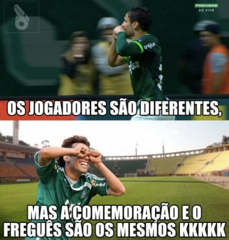 Os melhores memes de Palmeiras 2 x 1 Corinthians pela 3ª rodada do Brasileirão 2023