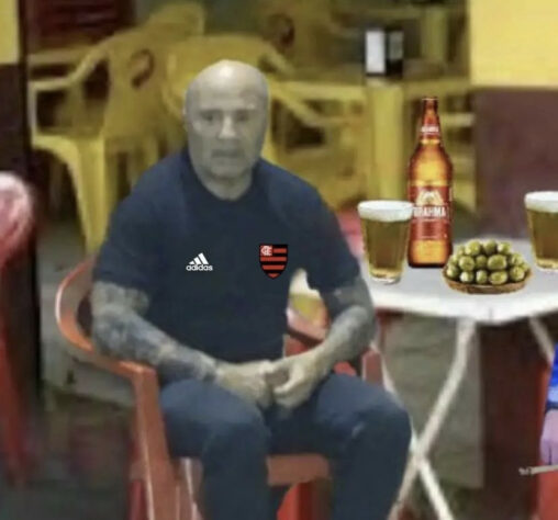 Acerto de Jorge Sampaoli com o Flamengo rendeu brincadeiras e montagens nas redes sociais.