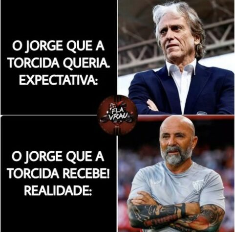 Acerto de Jorge Sampaoli com o Flamengo rendeu brincadeiras e montagens nas redes sociais.