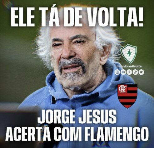 Acerto de Jorge Sampaoli com o Flamengo rendeu brincadeiras e montagens nas redes sociais.