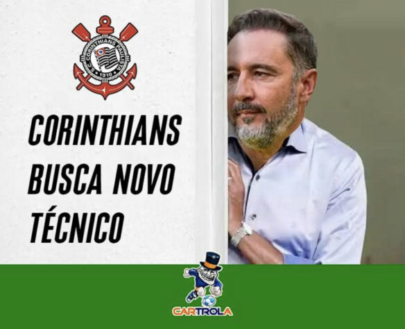 Rivais fazem memes com sugestões de nomes para assumirem o cargo de técnico do Corinthians.