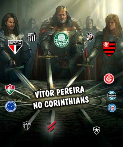 Rivais fazem memes com sugestões de nomes para assumirem o cargo de técnico do Corinthians.