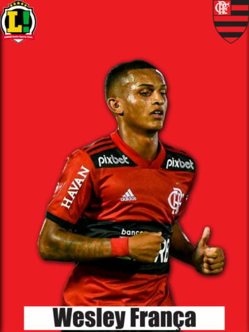 Wesley - 6,5 - O lateral-direito, cria da base do Flamengo, foi uma grata surpresa. Com a carência de jogadores da posição, o atleta mostrou que pode brigar pela posição.