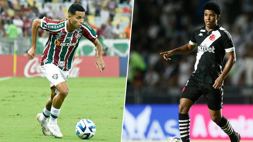 Alexsander (Fluminense) x Andrey Santos (Vasco)