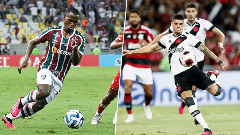 Jhon Árias (Fluminense) x Gabriel Pec (Vasco)