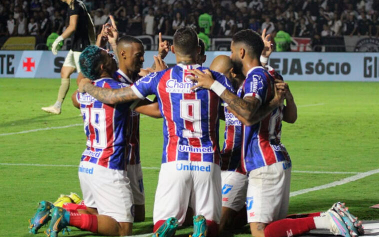 6º lugar - Bahia: 7 pontos. Campanha: 5 jogos, 2 vitórias, 1 empate e 2 derrotas (46.67% de aproveitamento)