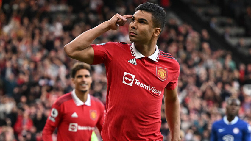 Casemiro - Manchester United (Galatasaray x Manchester United - 29/11, 14h45) (Foto: OLI SCARFF / AFP)