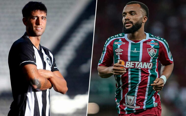 Di Plácido (Botafogo) x Samuel Xavier (Fluminense)