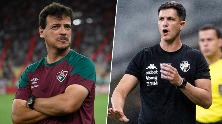 Fernando Diniz (Fluminense) x Maurício Barbieri (Vasco)