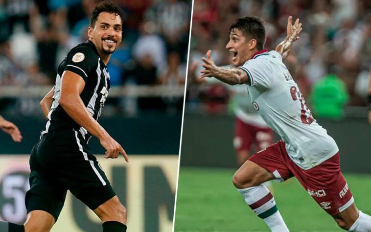 Eduardo (Botafogo) x Gabriel Pirani (Fluminense)