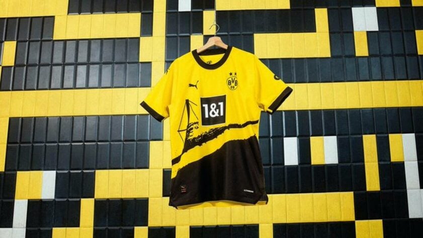 Borussia Dortmund: camisa 1 - lançada oficialmente
