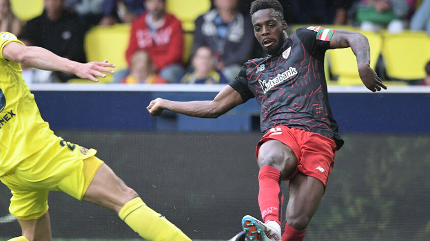 14ª posição - Gana: total de jogadores expatriados: 318 jogadores. / Foto: Iñaki Williams, atacante do Athletic de Bilbao (Espanha).