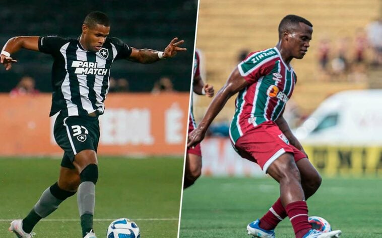 Júnior Santos (Botafogo) x Jhon Arias (Fluminense)