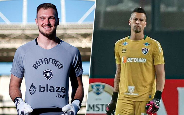 Lucas Perri (Botafogo) x Fábio (Fluminense)