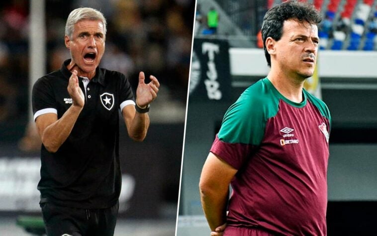 Técnicos: Luis Castro (Botafogo) x Fernando Diniz (Fluminense)
